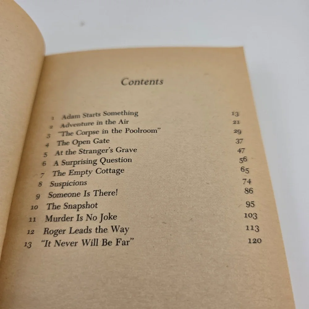 Mystery of the Red Carnations Mary C. Jane‎ Paperback 1968 Vintage Pre-Owned